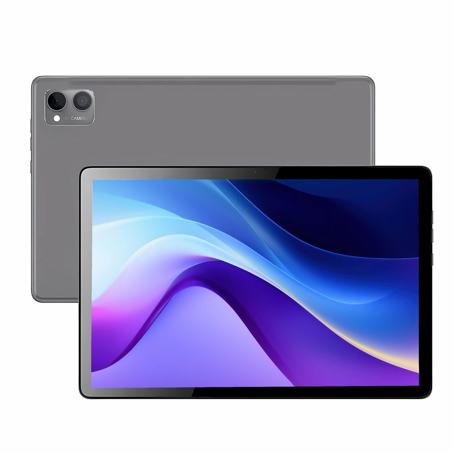 Планшет 10 дюймов, планшет 8 128 gb, планшет андроид с сим картой, 10.4 дюйма, 8 ядер 2 ГГц, 2K дисплей 2000х1200, Android 12, ультратонкий, серый